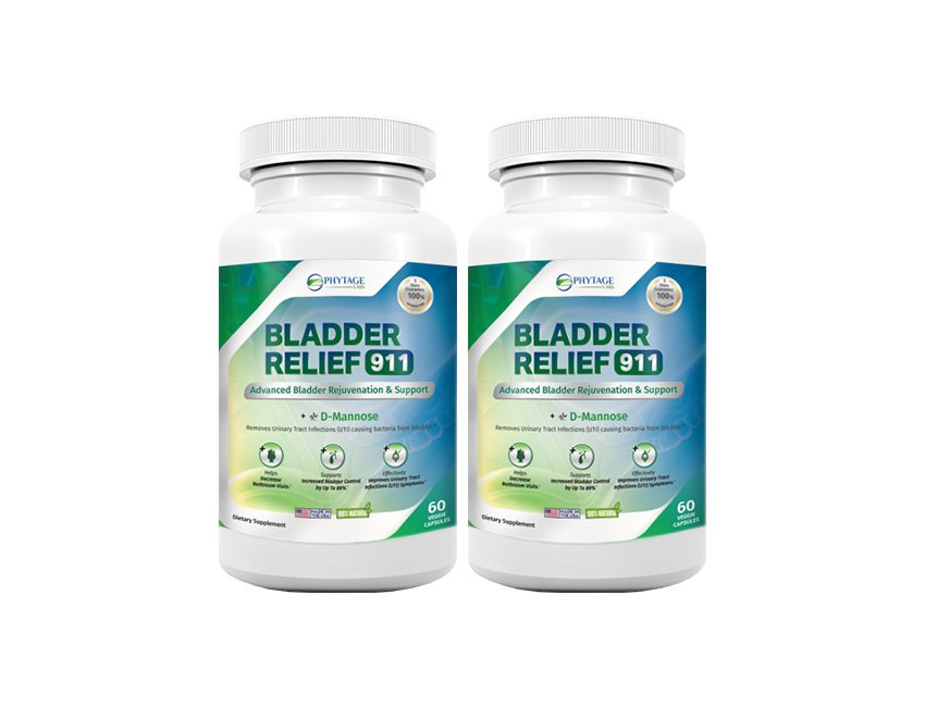 2 Bottles of Bladder Relief 911
