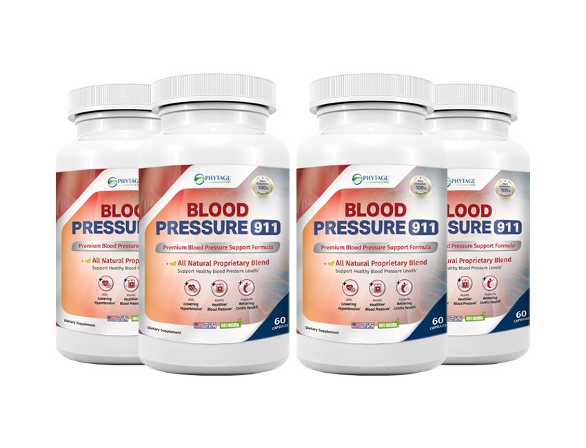 4 Bottles of Blood Pressure 911