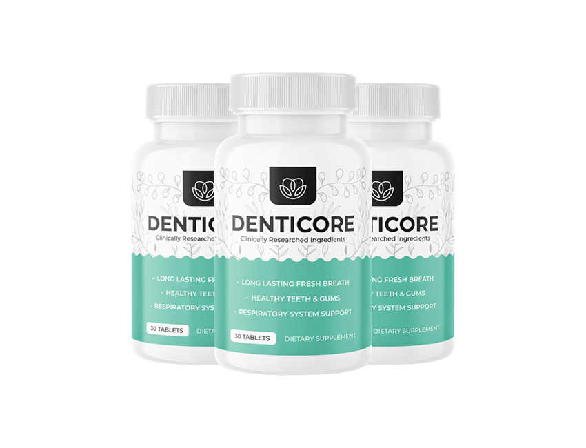 3 Bottles of DentiCore
