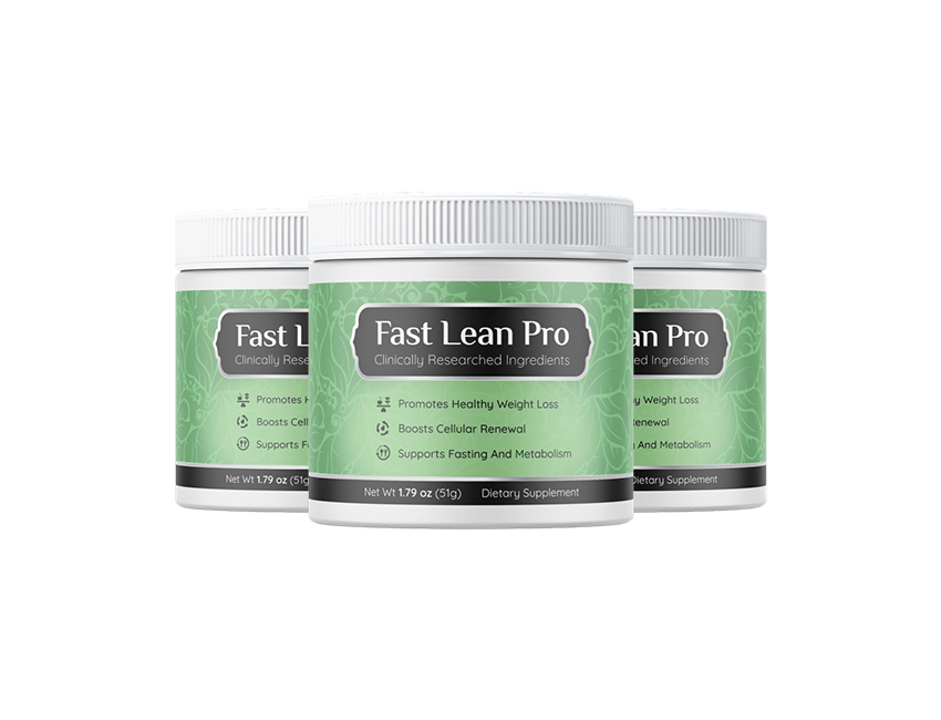 3 Jars of Fast Lean Pro