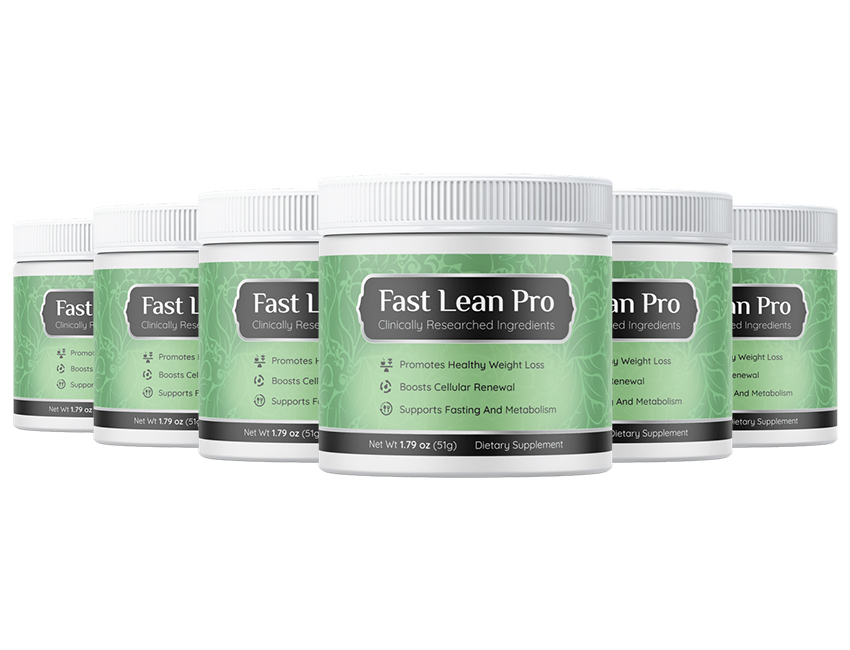 6 Jars of Fast Lean Pro