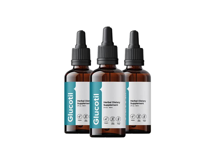3 Bottles of Glucotil