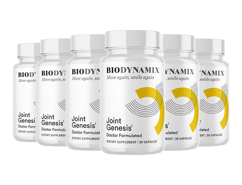 6 Bottles of BioDynamix Joint Genesis