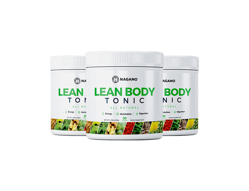 3 Bottles of Lean Body Tonic
