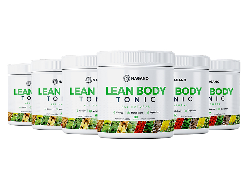 6 Bottles of Lean Body Tonic