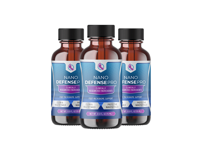 3 Bottles of NanoDefense Pro