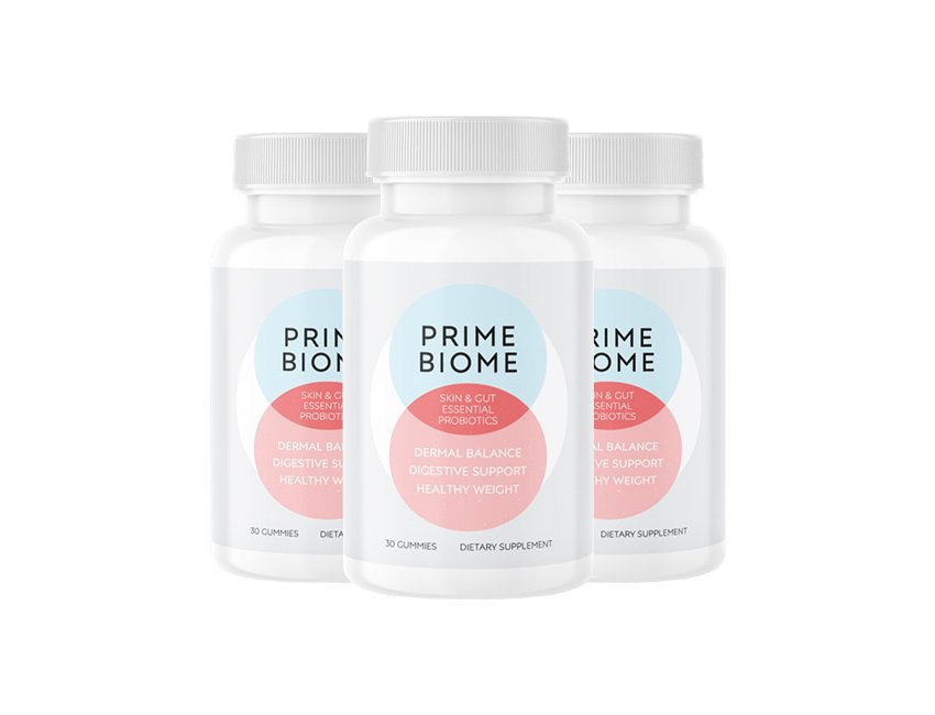 3 Bottles of PrimeBiome