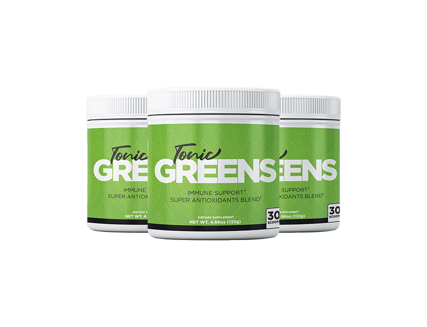 3 Bottles of TonicGreens