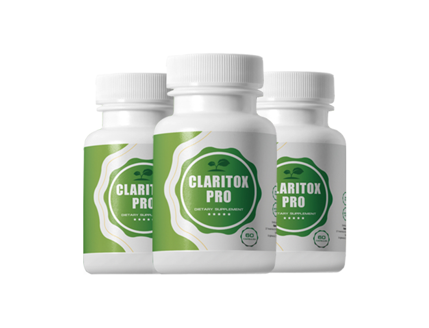 3 Bottles of Claritox Pro