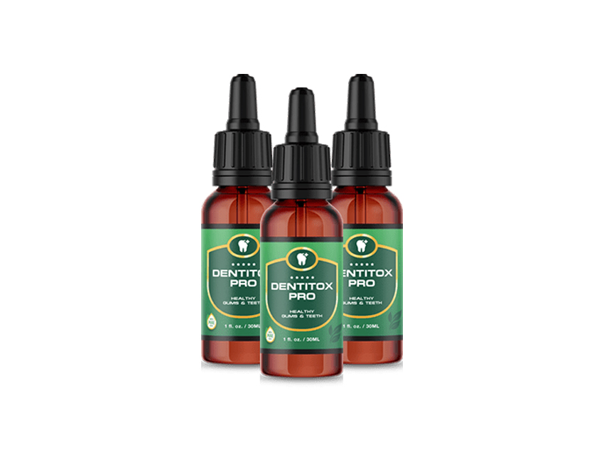 3 Bottles of Dentitox Pro